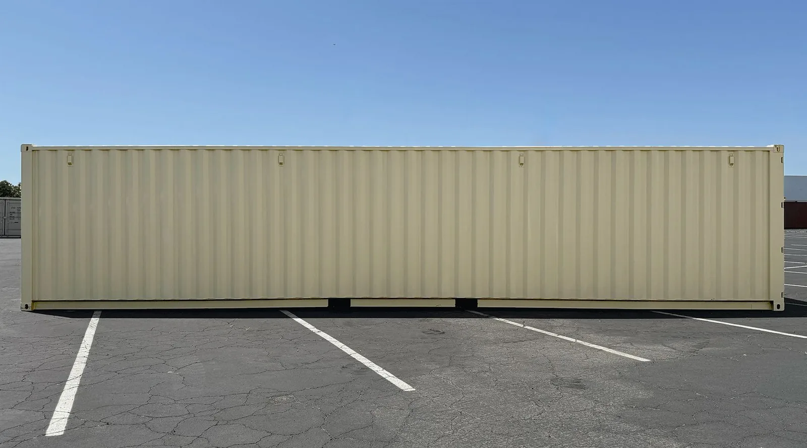 40ft Corten office container full side profile